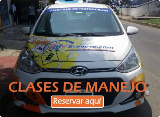 Clases de Manejo - Reservar
