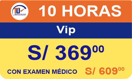 Clases de manejo en los olivos paquete vip